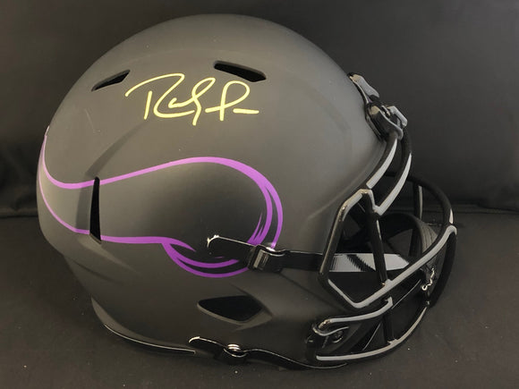 Randy Moss Autograph Vikings Eclipse Full Size Helmet
