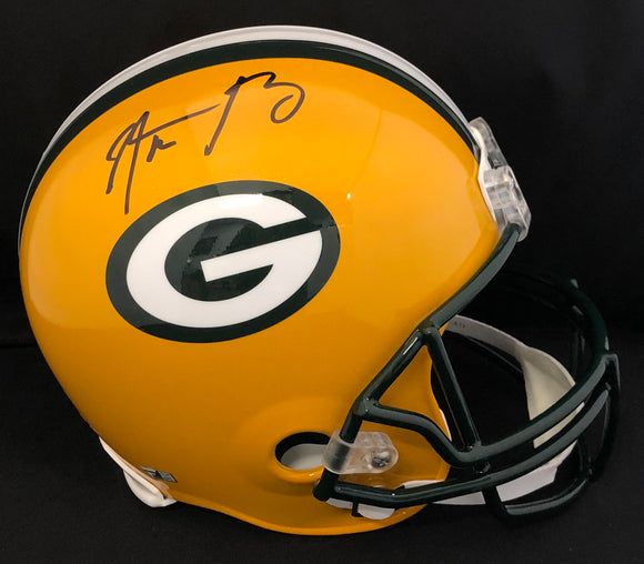 Aaron Rodgers Autographed Packers Full Size Helmet