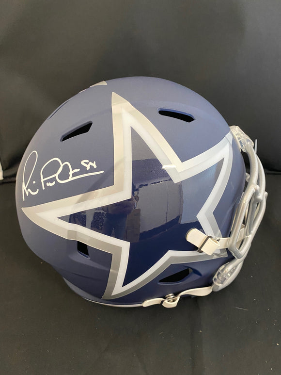 Michael Irvin Autograph Cowboys AMP Full Size Helmet