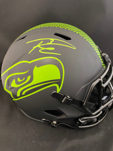 Russell Wilson Autograph Seahawks Eclipse Full Size Helmet
