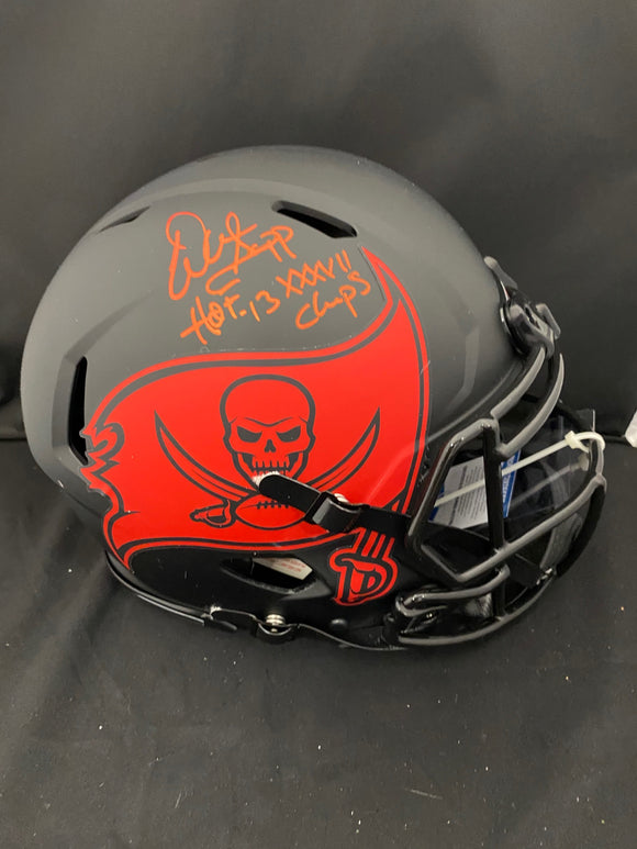 Warren Sapp Autograph Buccaneers Eclipse Pro Full Size Helmet