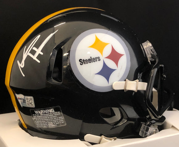 Najaee Harris Autographed Steelers Speed Mini Helmet