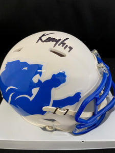 Kenny Golladay Autograph Lions AMP Mini Helmet