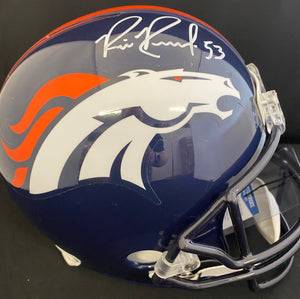 Bill Romanowski Autographed Full Size Broncos Helmet