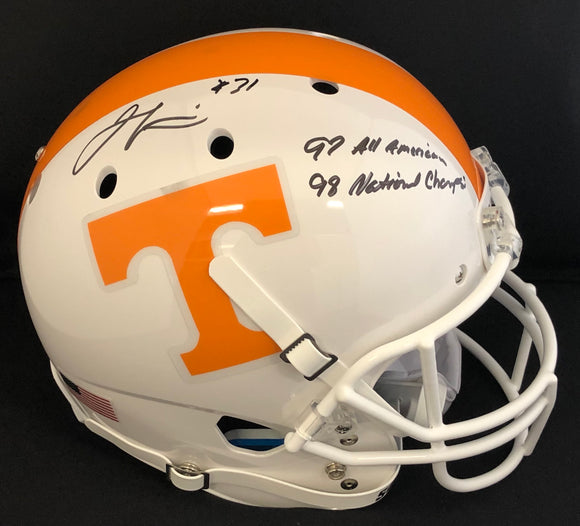 Jamal Lewis Autographed Full Size Tennessee Helmet