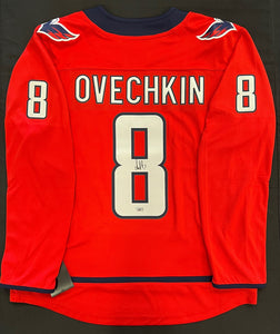 Alexander Ovechkin Autographed Capitals Jersey