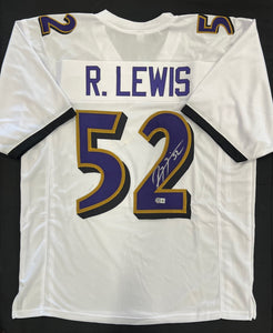 Ray Lewis Autographed Jersey