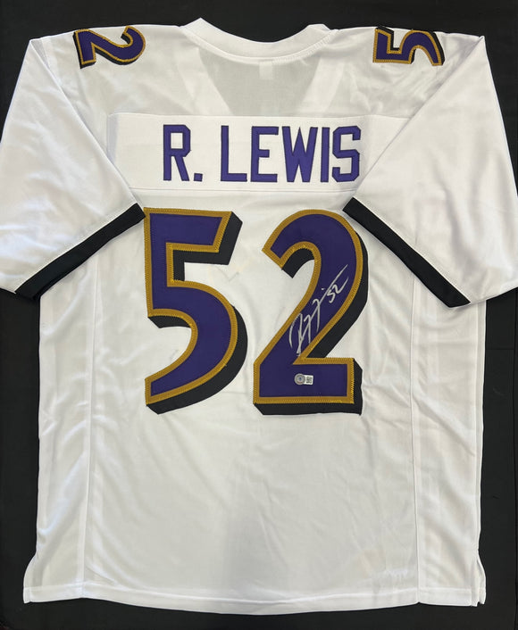 Ray Lewis Autographed Jersey – Great Moments Sports Cards