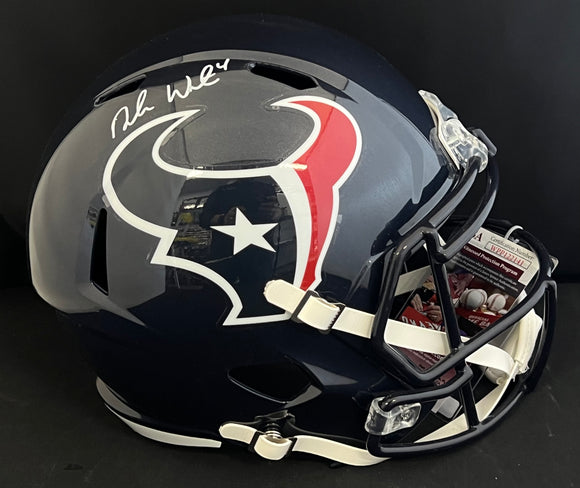 Deshaun Watson Autographed Full Size Texans Helmet