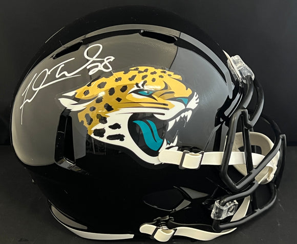 Fred Taylor Autographed Full Size Jaguars Helmet